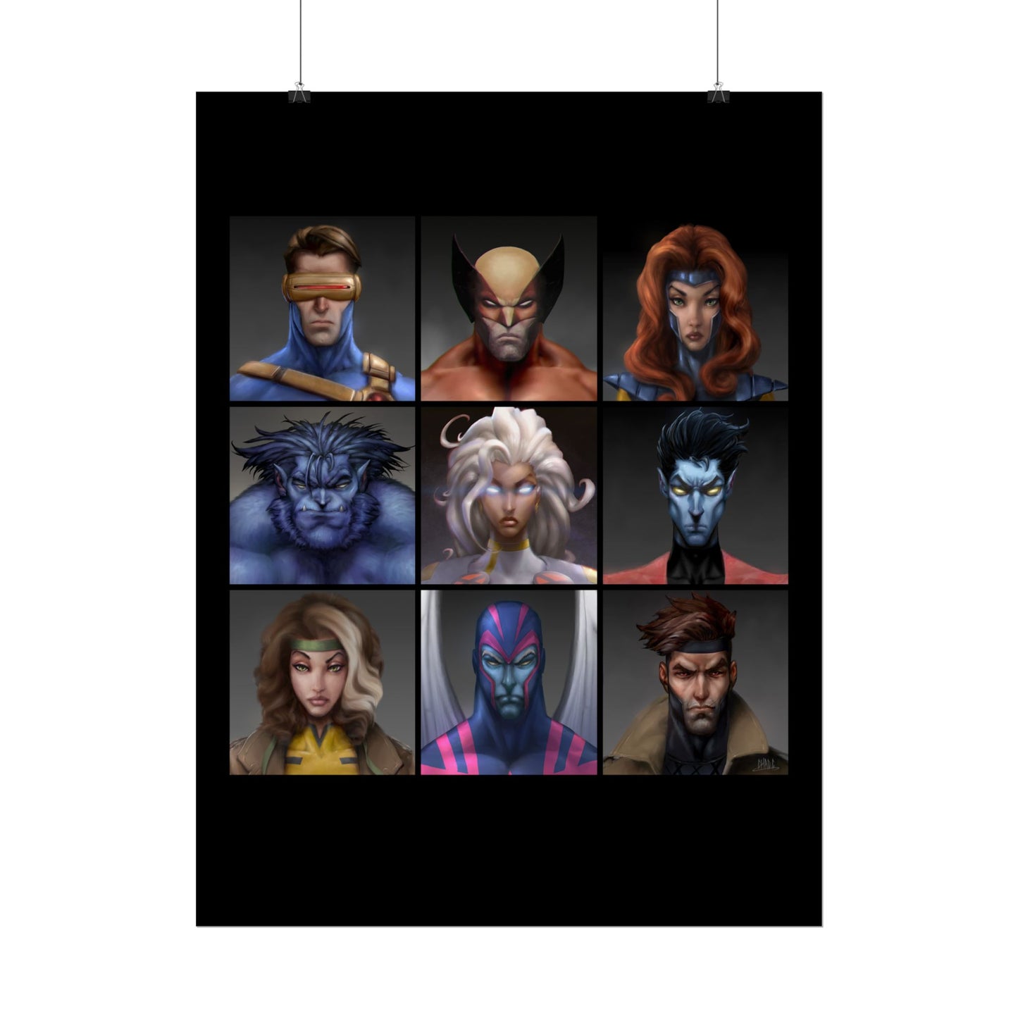 ChadwickArt XM Matte Paper Poster (square)