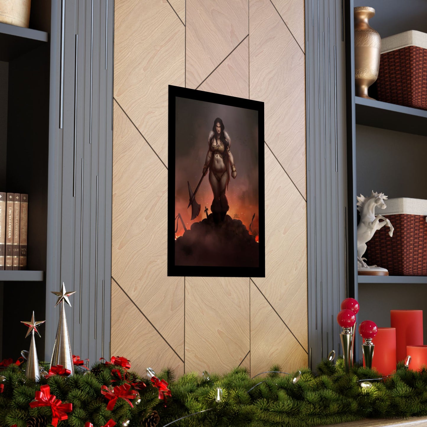 ChadwickArt Volla© (Druid Warrior) Premium Matte Vertical Posters