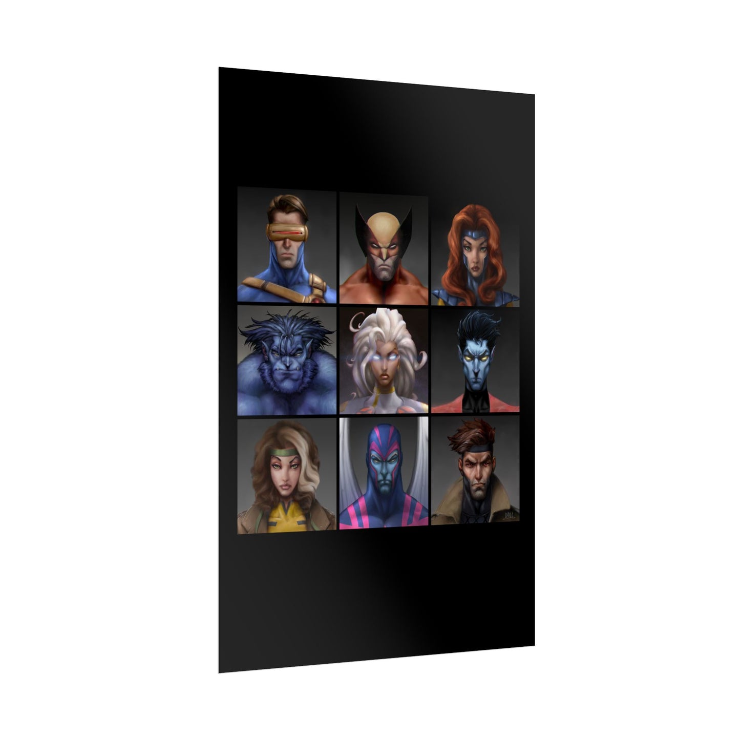 ChadwickArt XM Matte Paper Poster (square)