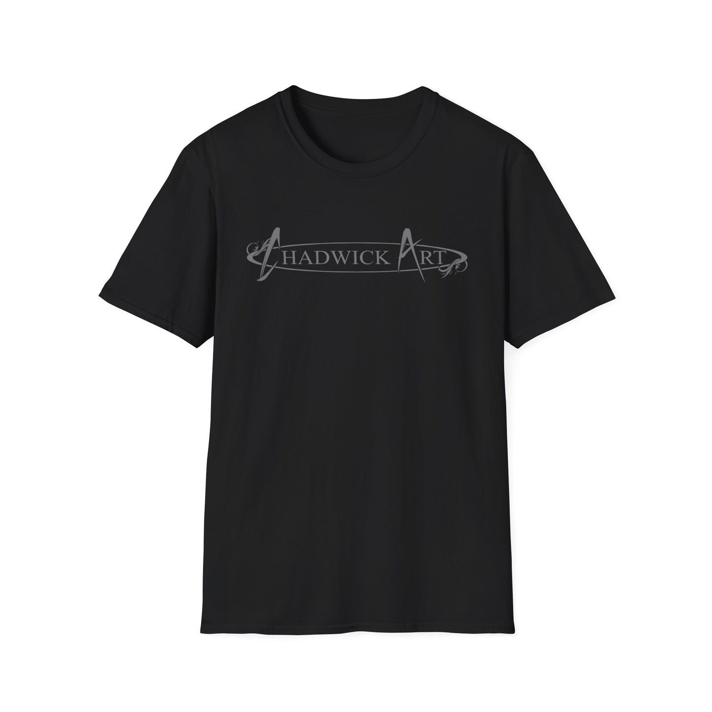 ChadwickArt Gray Logo Unisex Softstyle T-Shirt