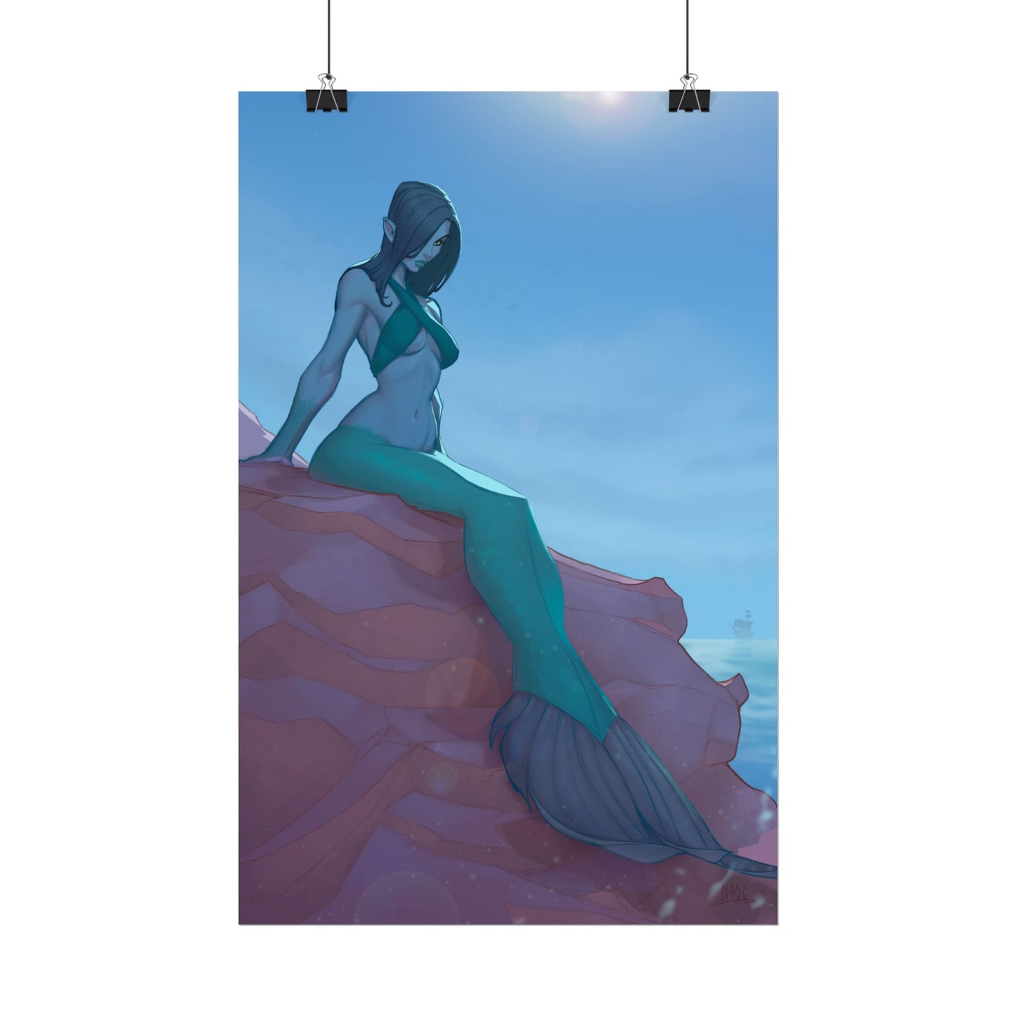 ChadwickArt Mermaid 02 - Rolled Posters
