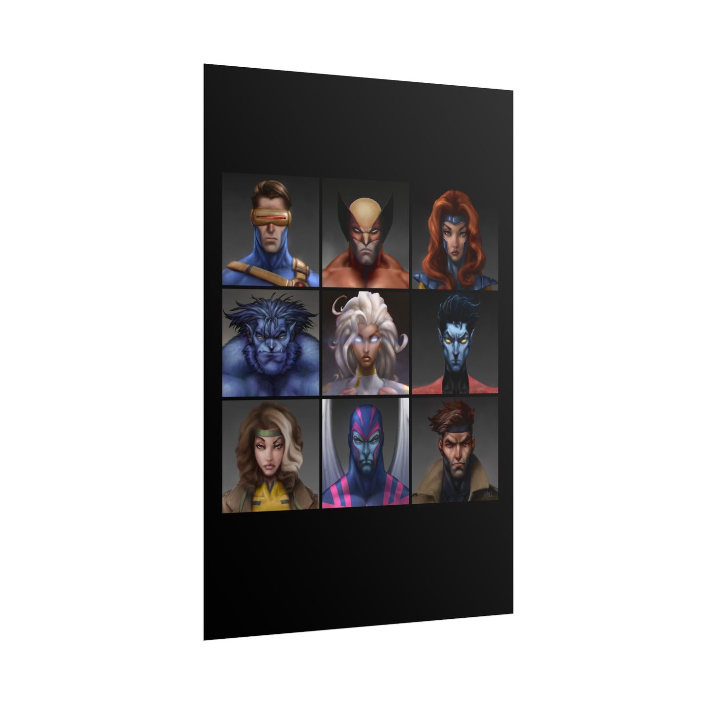 ChadwickArt XM Matte Paper Poster (square)