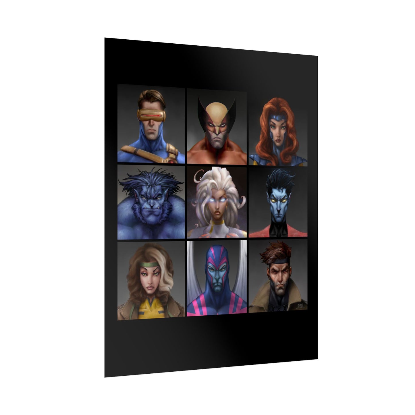 ChadwickArt XM Matte Paper Poster (square)