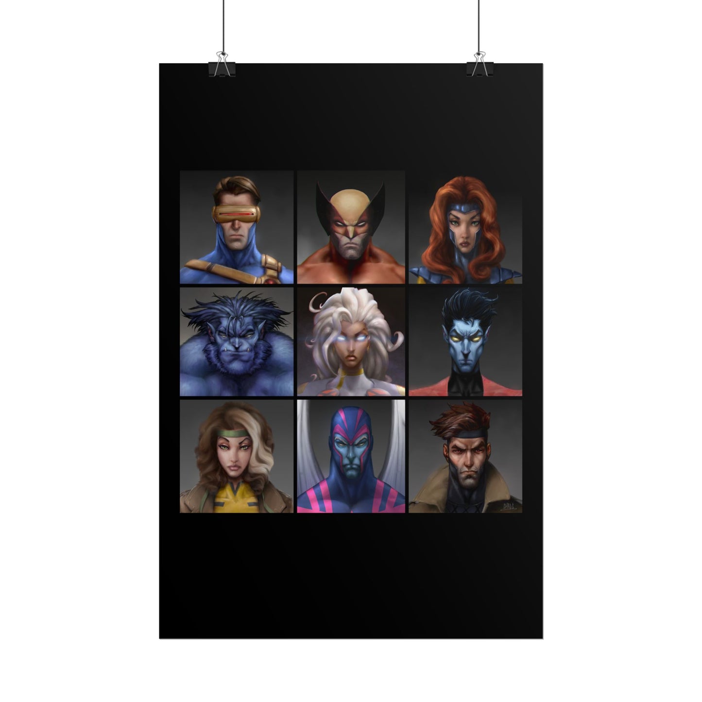 ChadwickArt XM Matte Paper Poster (square)