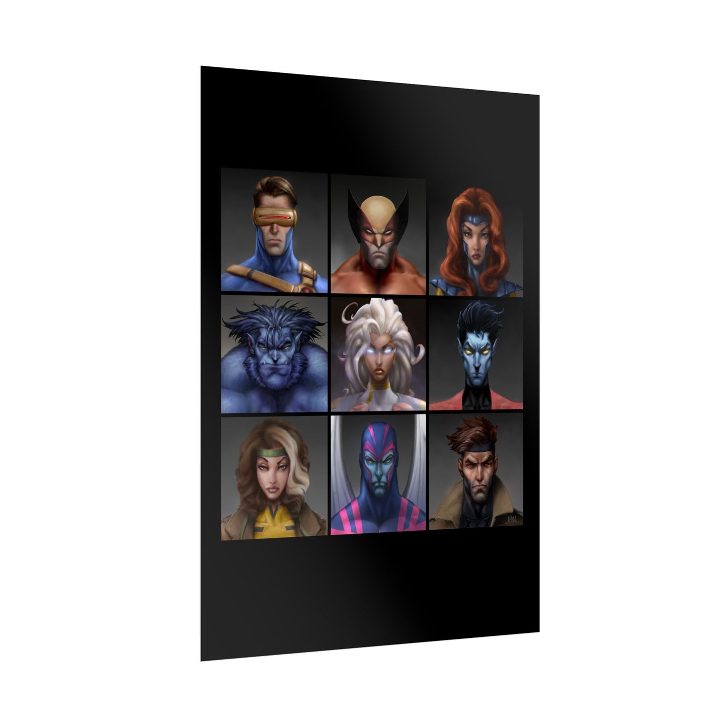 ChadwickArt XM Matte Paper Poster (square)