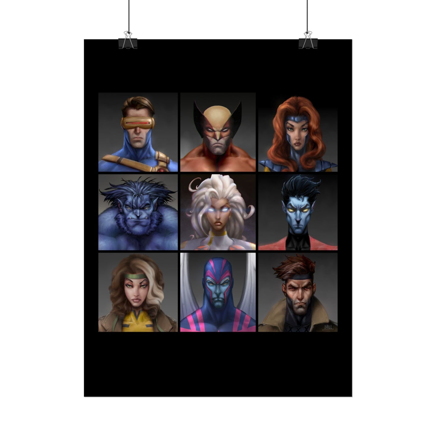 ChadwickArt XM Matte Paper Poster (square)