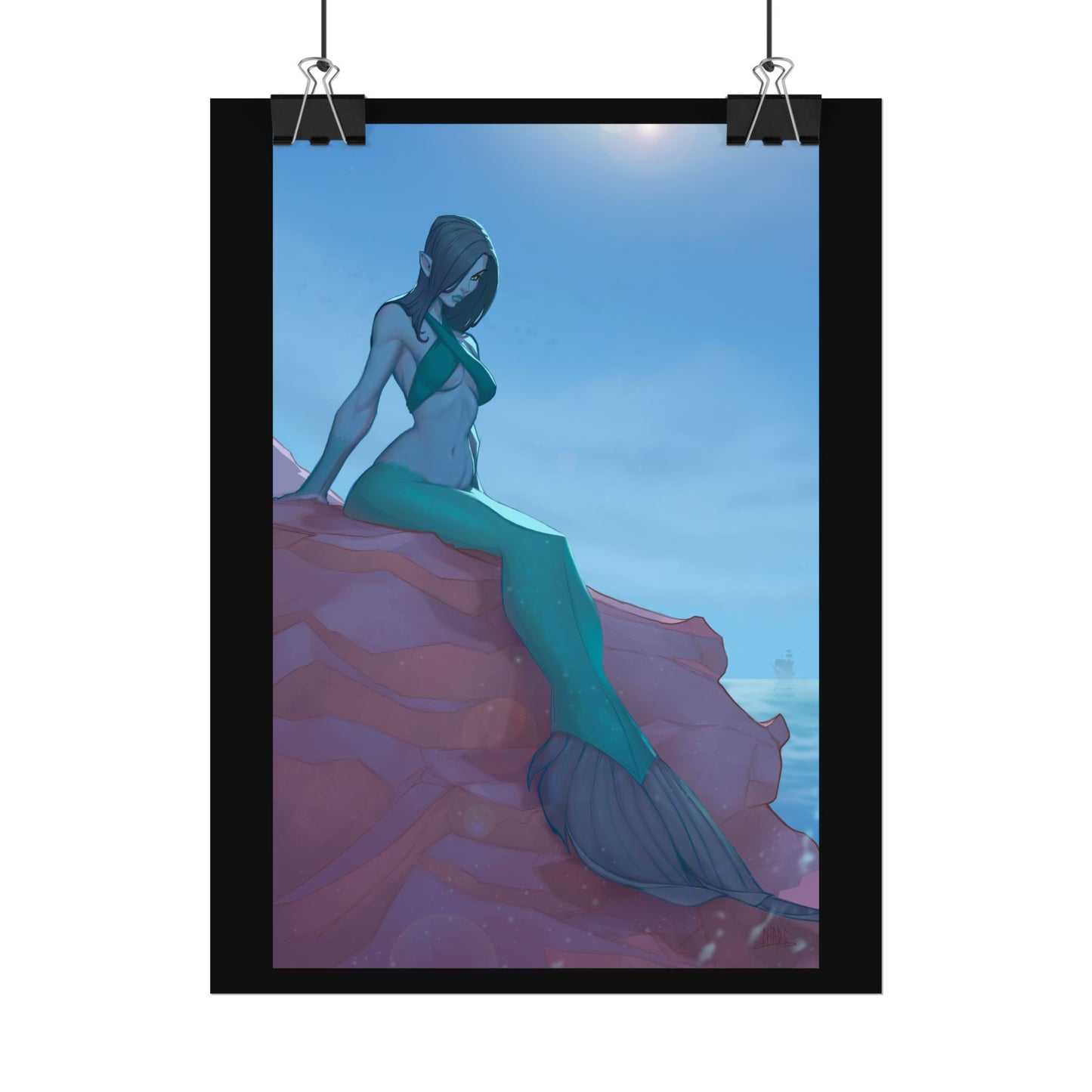 ChadwickArt Mermaid 02 - Rolled Posters