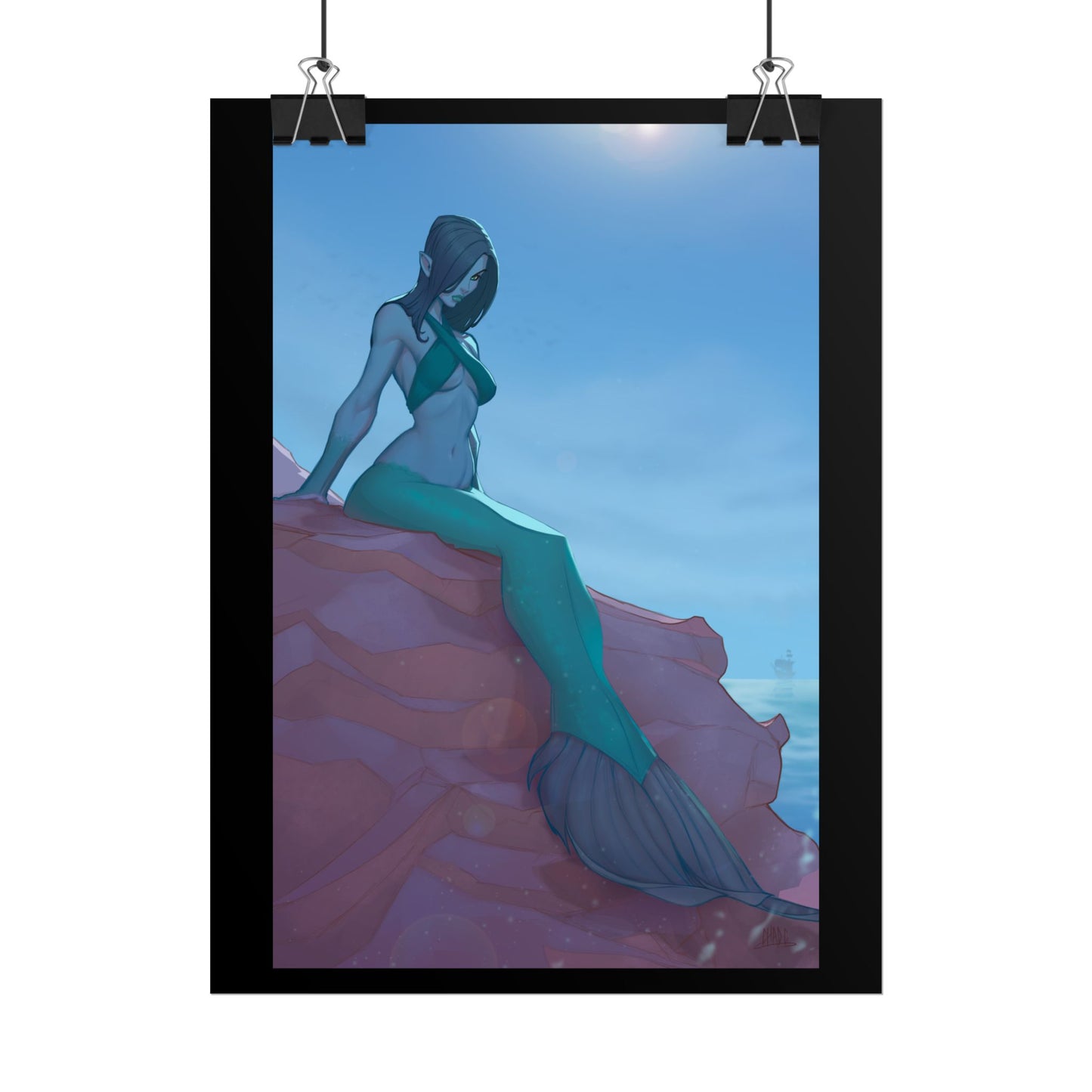 ChadwickArt Mermaid 02 - Rolled Posters
