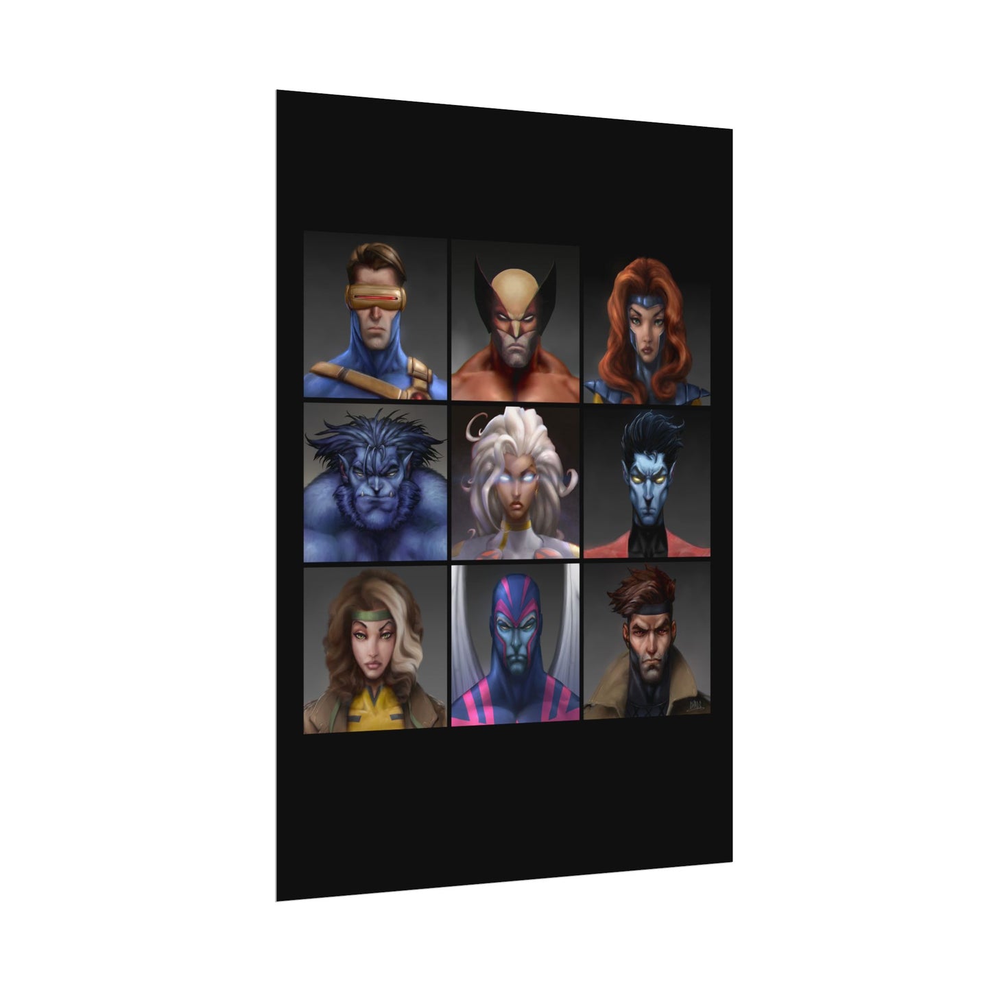 ChadwickArt XM Matte Paper Poster (square)