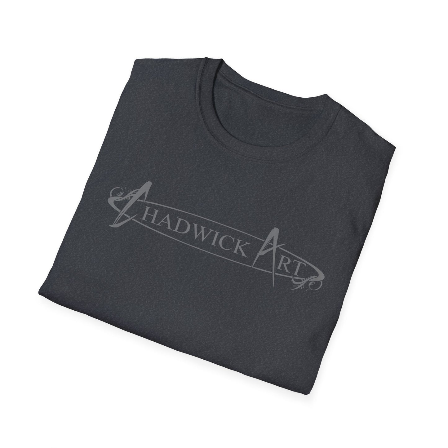 ChadwickArt Gray Logo Unisex Softstyle T-Shirt