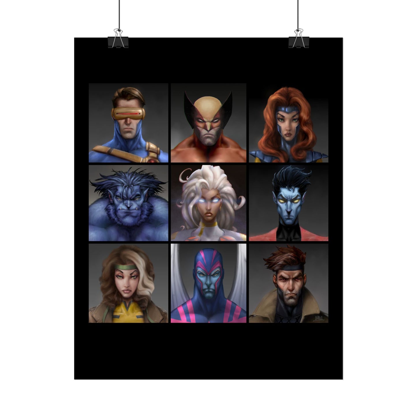 ChadwickArt XM Matte Paper Poster (square)