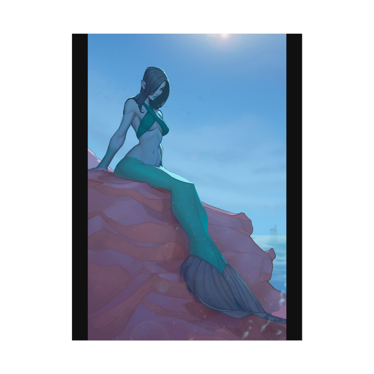 ChadwickArt Mermaid 02 - Rolled Posters