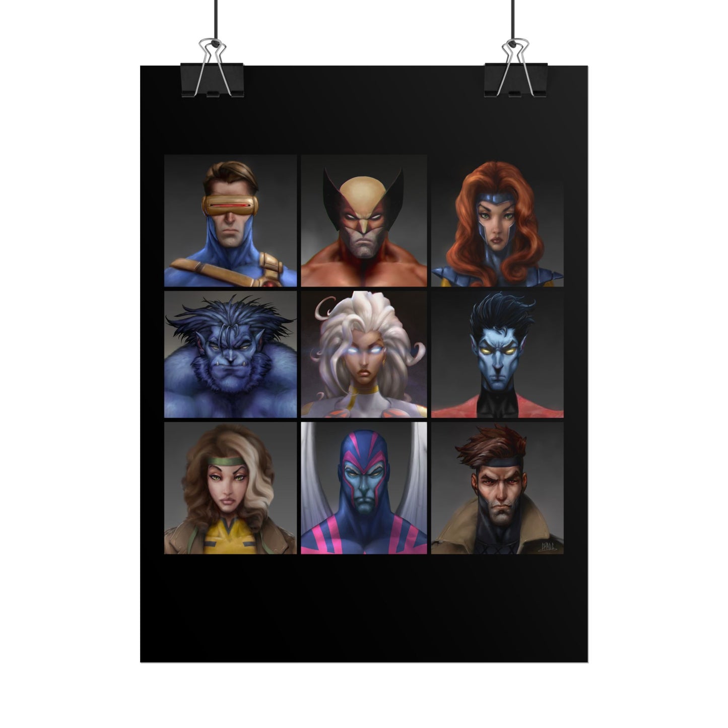 ChadwickArt XM Matte Paper Poster (square)