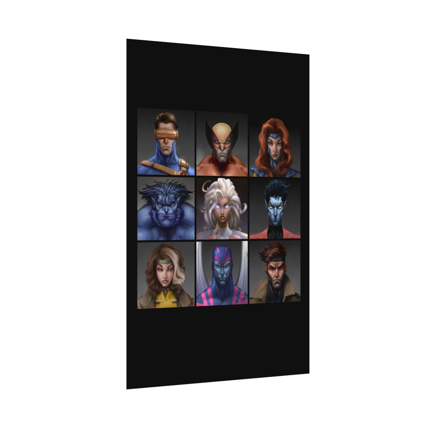 ChadwickArt XM Matte Paper Poster (square)