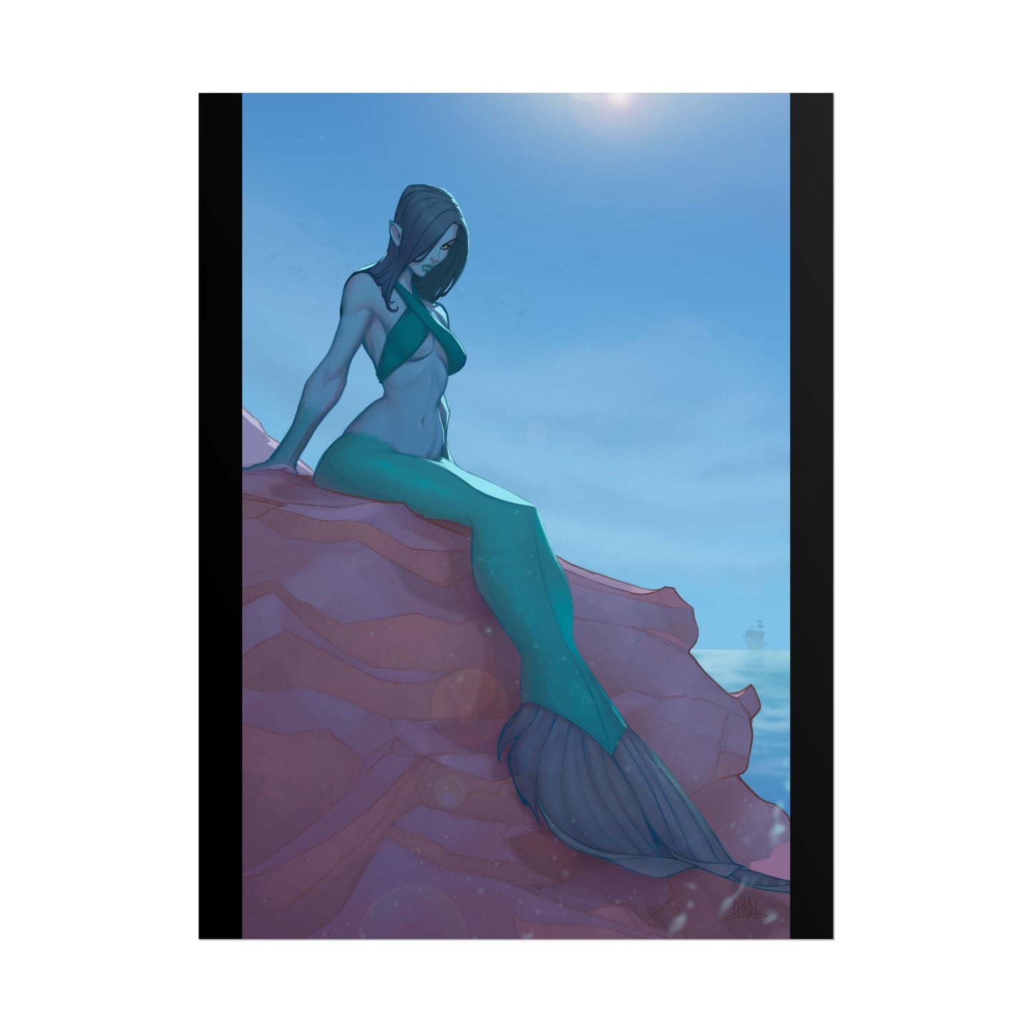 ChadwickArt Mermaid 02 - Rolled Posters