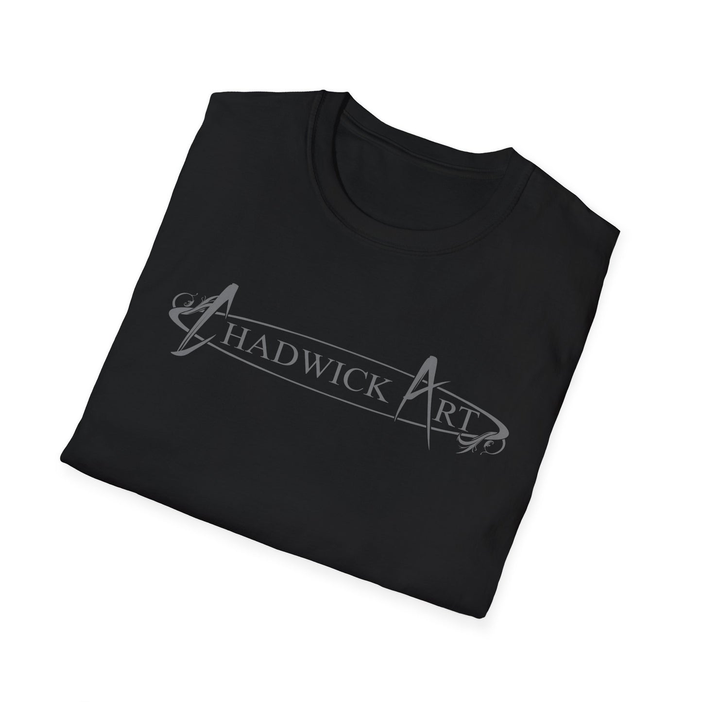 ChadwickArt Gray Logo Unisex Softstyle T-Shirt