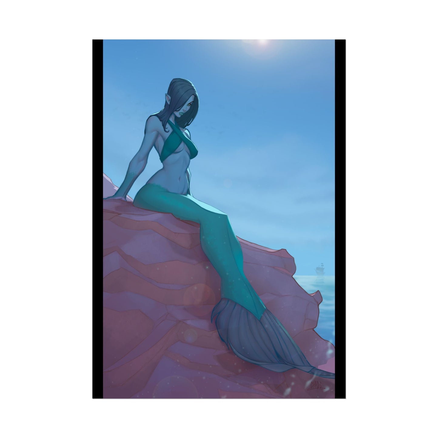 ChadwickArt Mermaid 02 - Rolled Posters