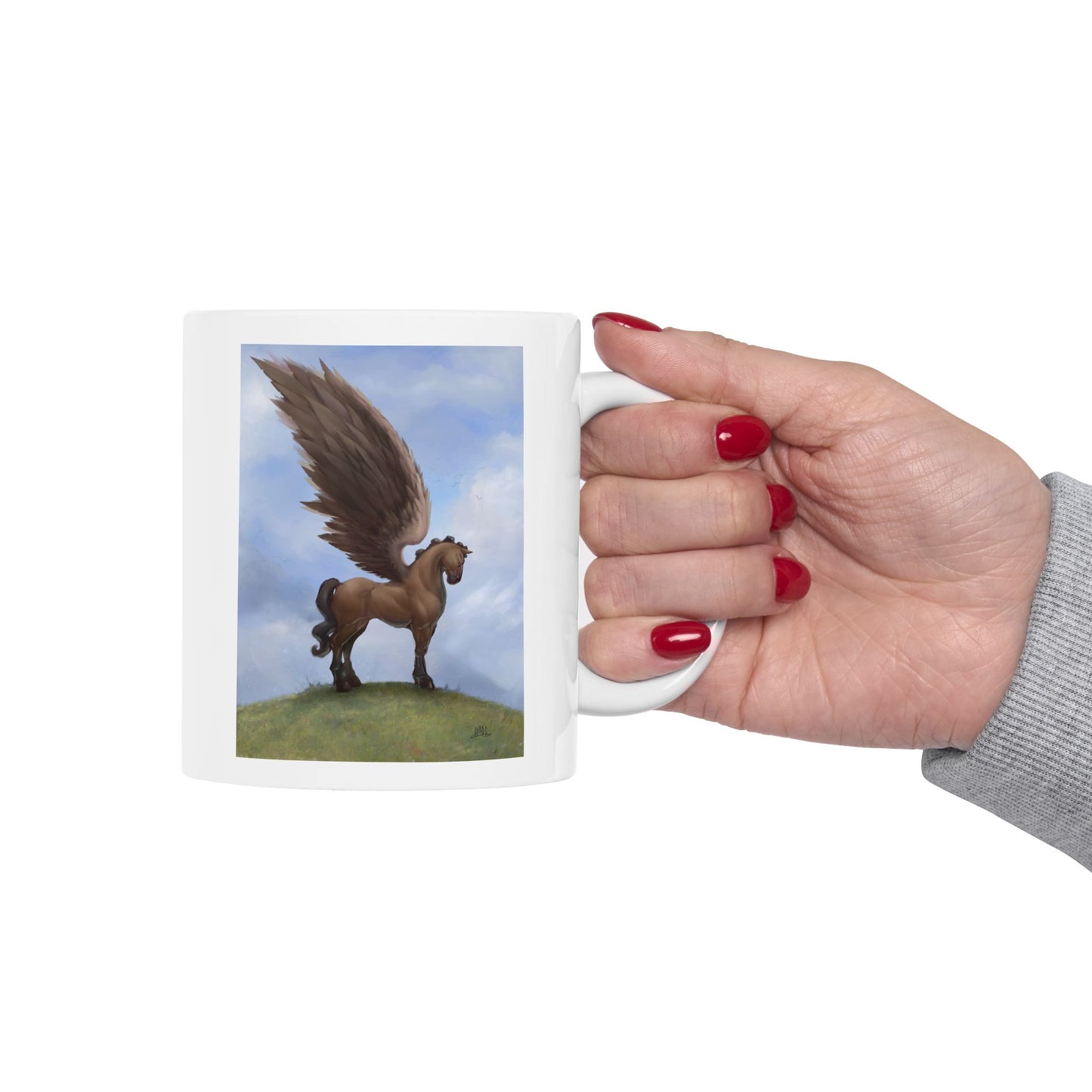 ChadwickArt Pegasus Ceramic Mug 11oz