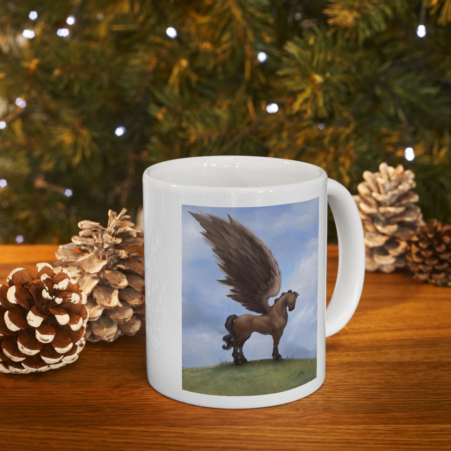 ChadwickArt Pegasus Ceramic Mug 11oz
