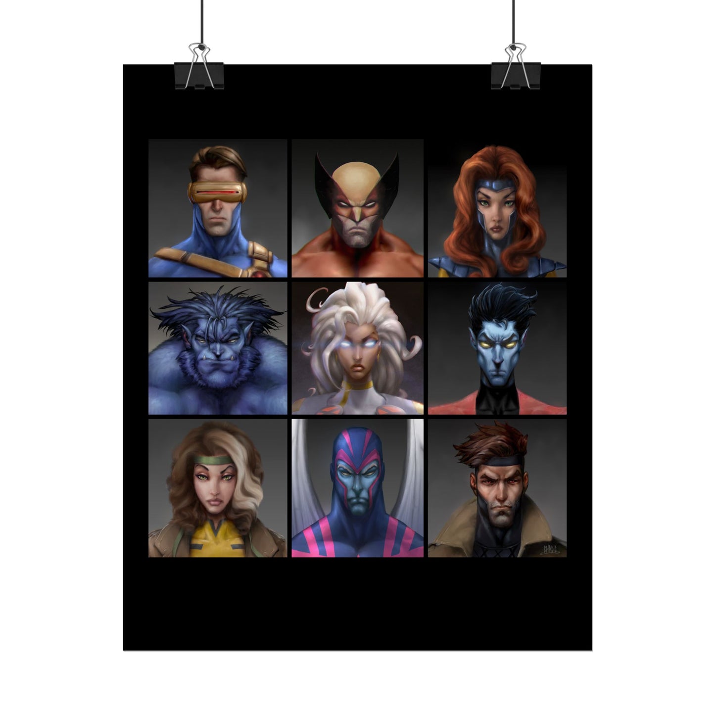 ChadwickArt XM Matte Paper Poster (square)