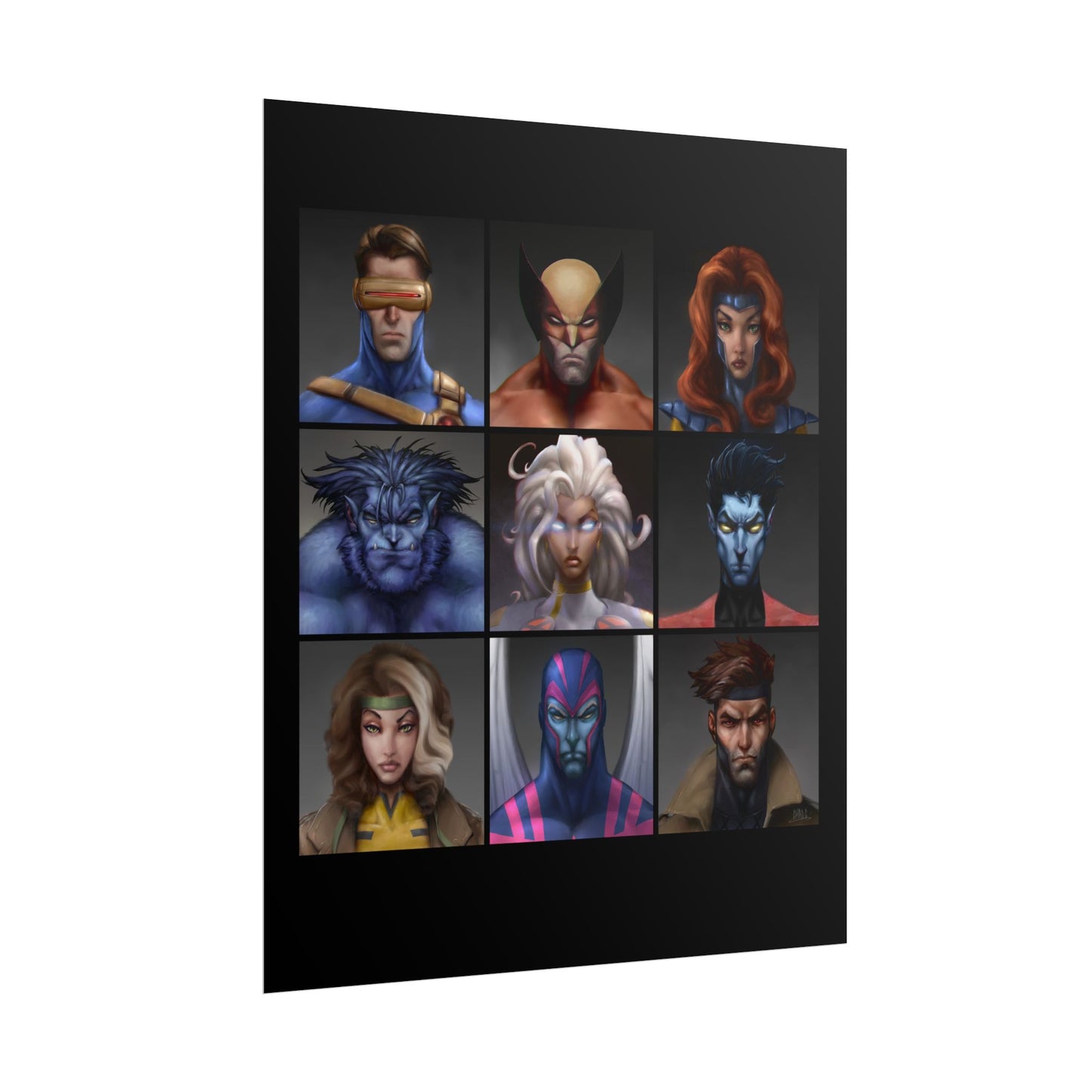 ChadwickArt XM Matte Paper Poster (square)