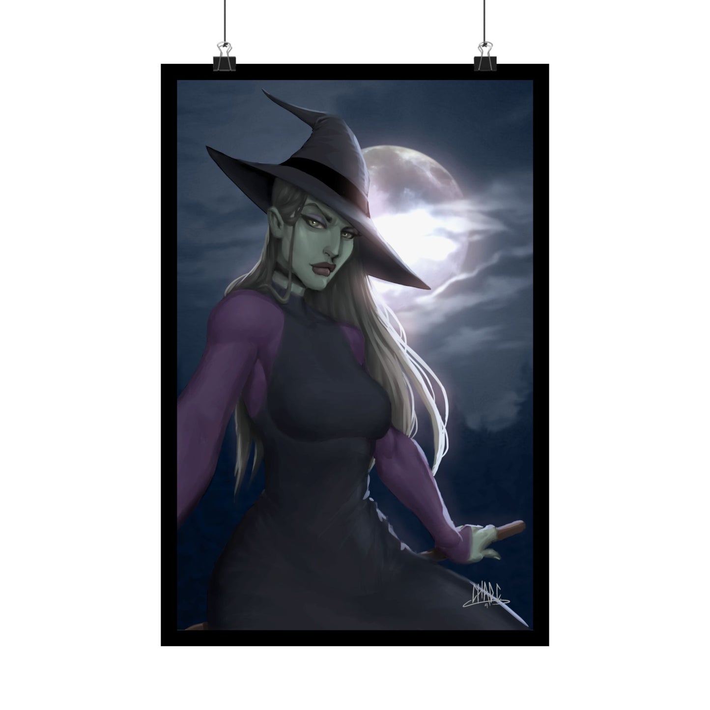 ChadwickArt La Sorcière Premium Matte Vertical Posters