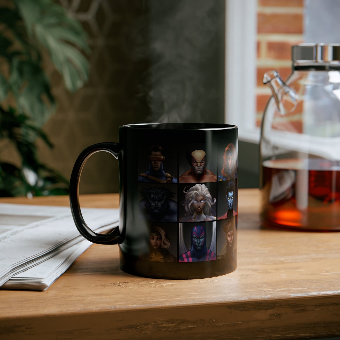 ChadwickArt Heroes Grid Ceramic Mug 11oz