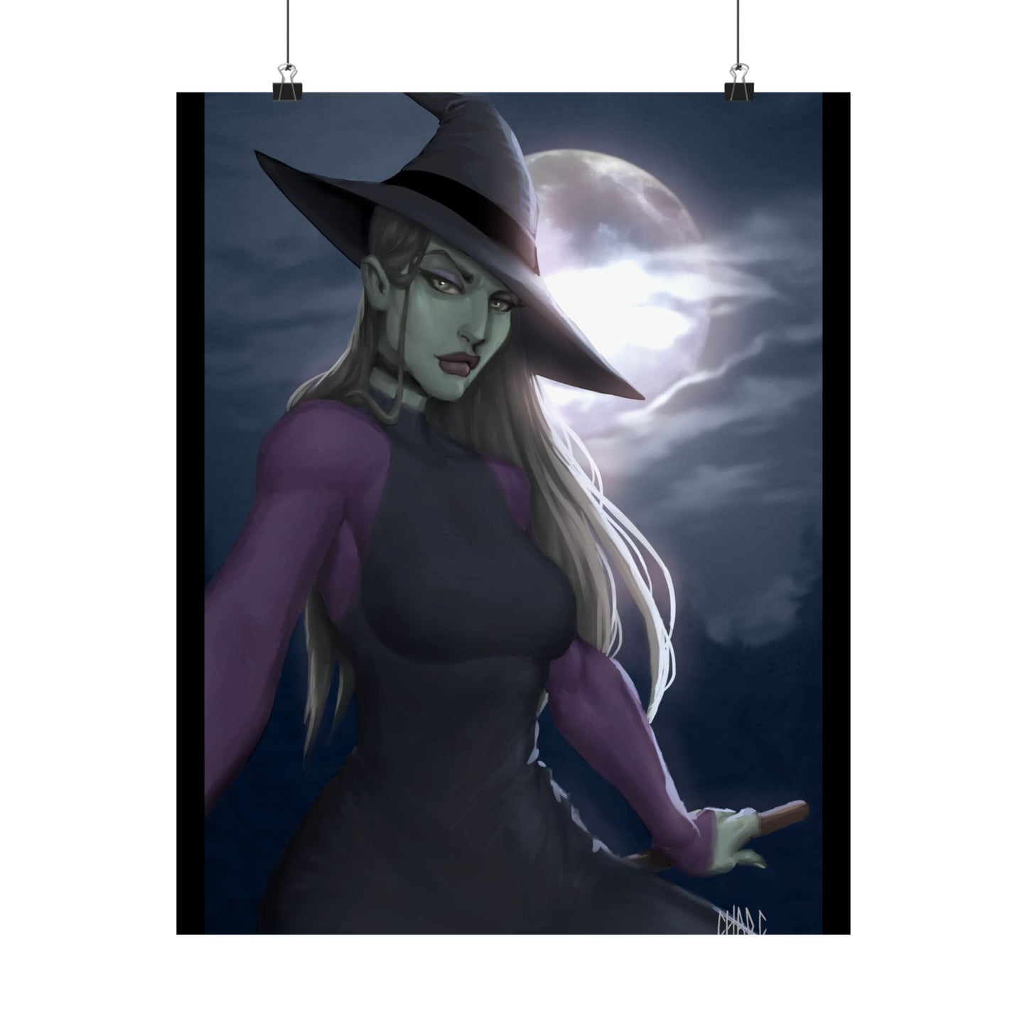 ChadwickArt La Sorcière Premium Matte Vertical Posters