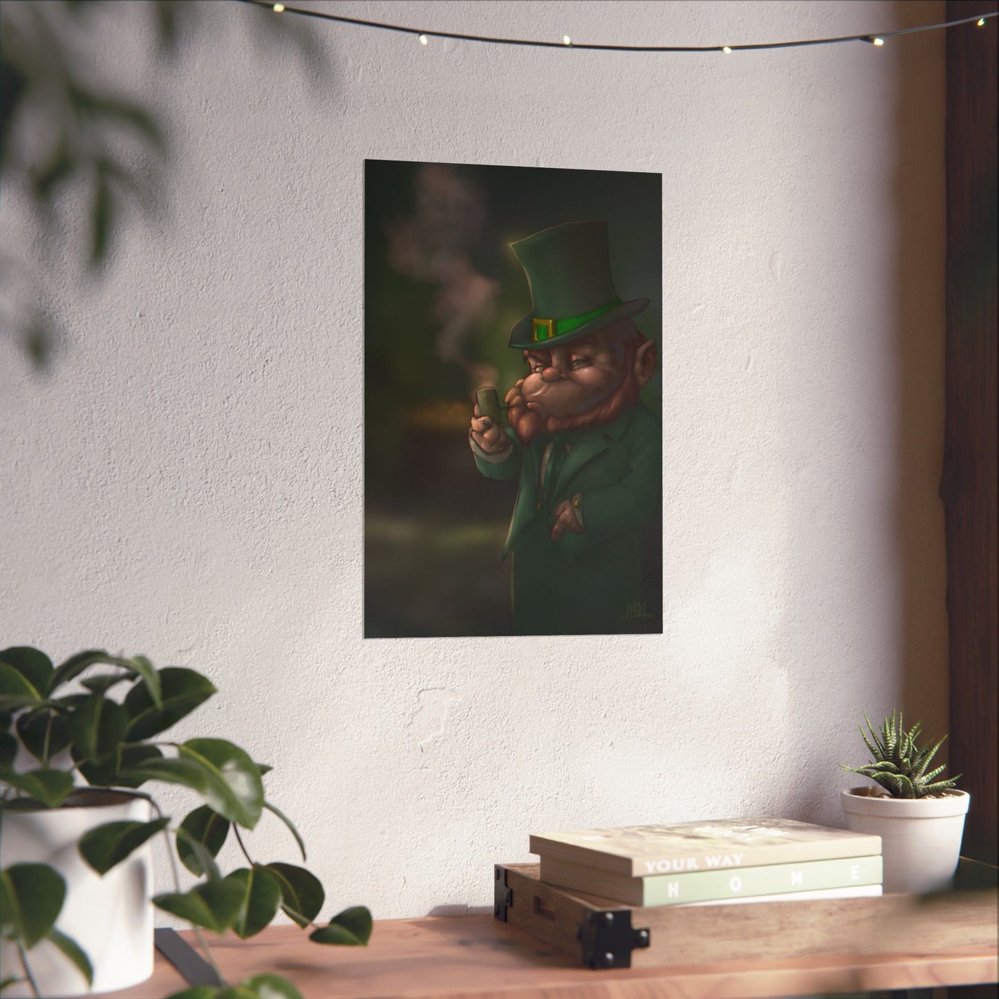 ChadwickArt Leprechaun Hollow Premium Matte Vertical Posters