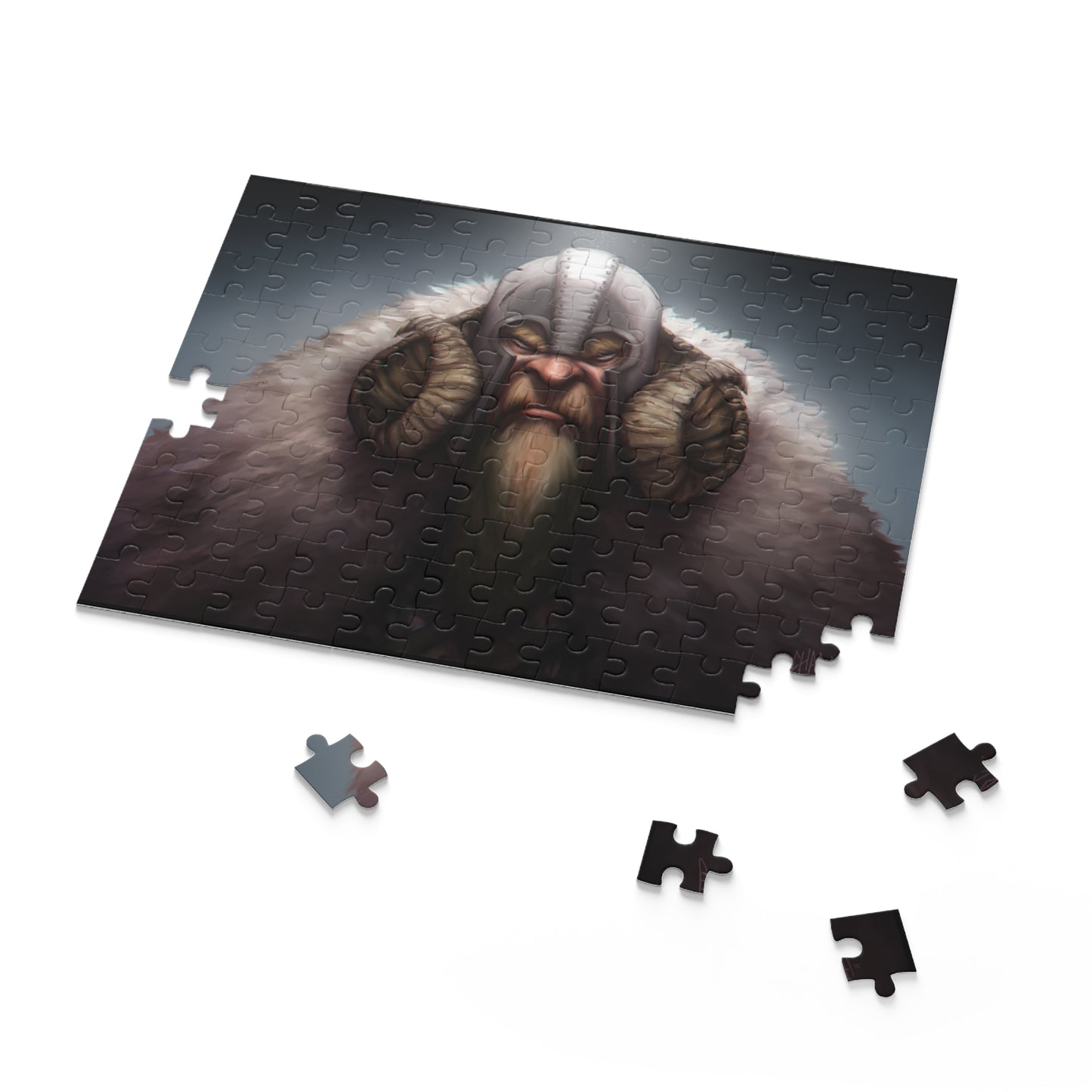 ChadwickArt Viking Dwarf Puzzle (120, 252, 500-Piece)