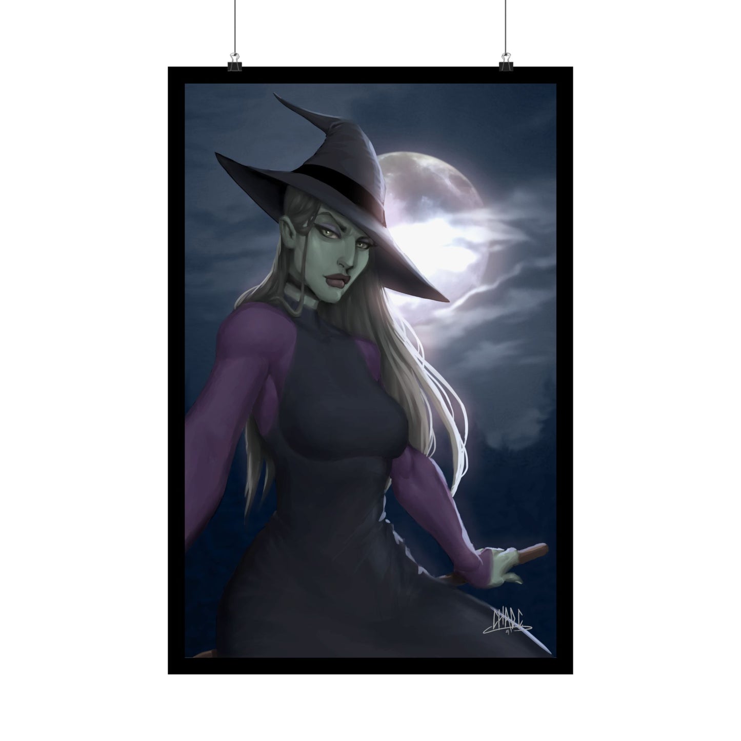 ChadwickArt La Sorcière Premium Matte Vertical Posters