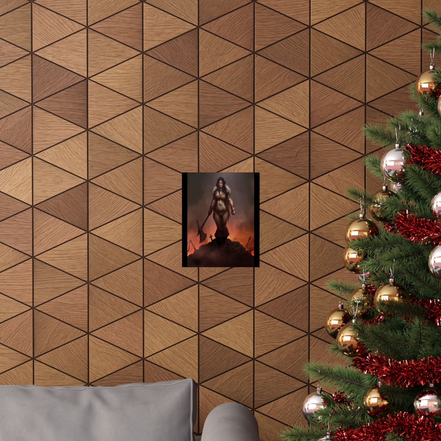 ChadwickArt Volla© (Druid Warrior) Premium Matte Vertical Posters