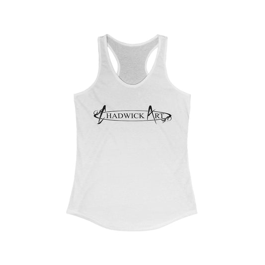 ChadwickArt Logo Women's Ideal Racerback Tank