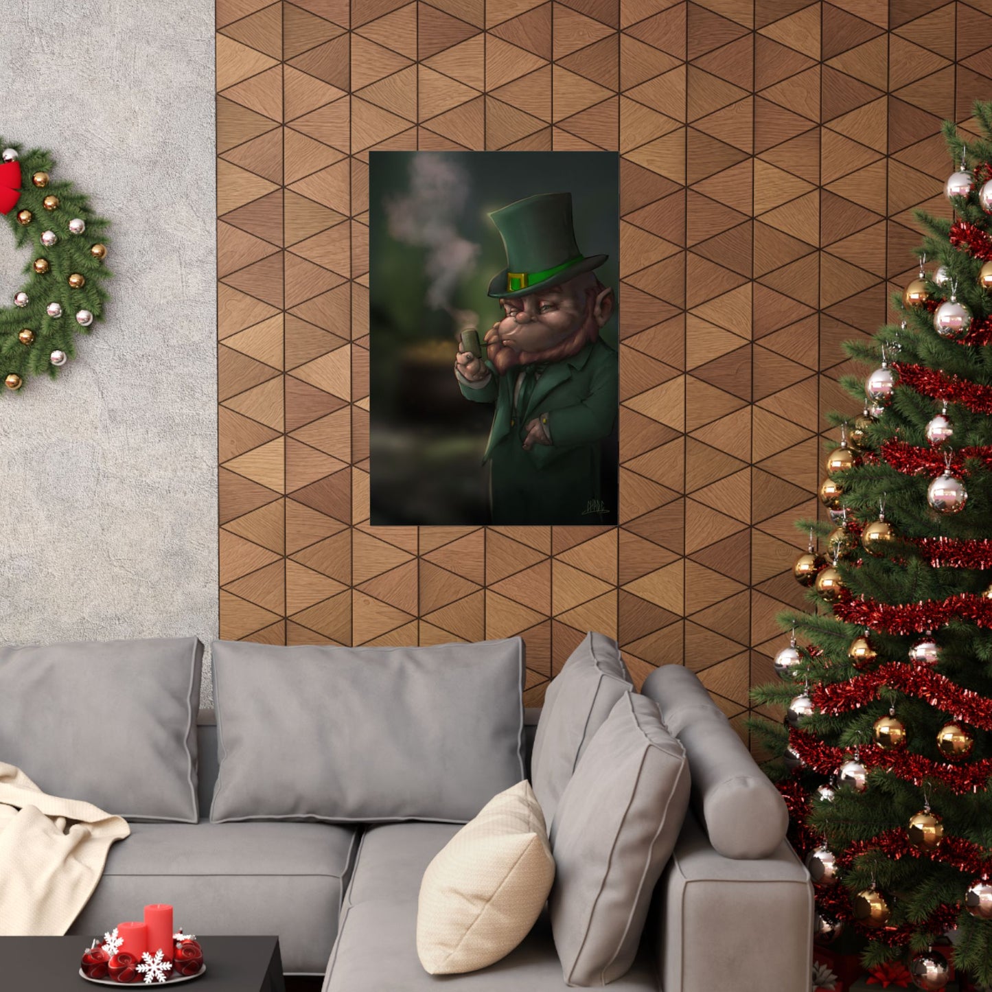 ChadwickArt Leprechaun Hollow Premium Matte Vertical Posters