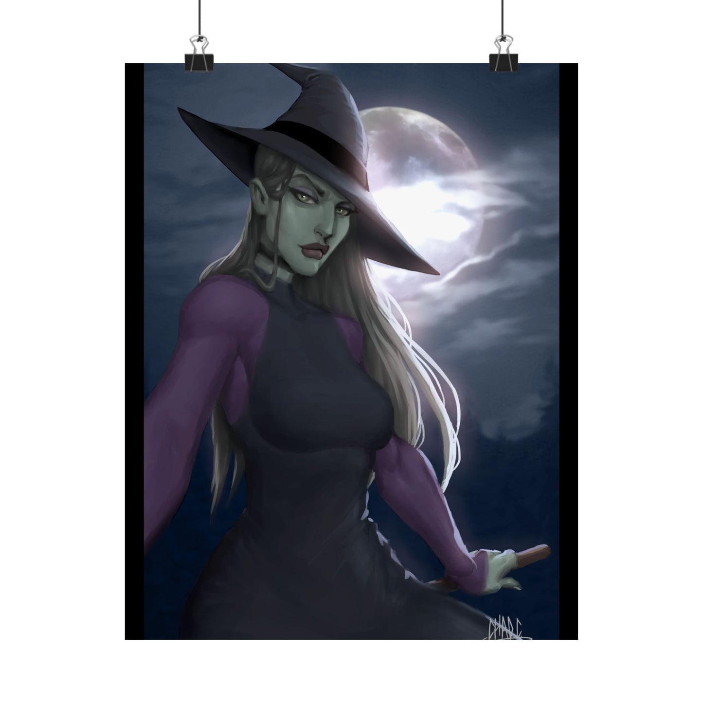 ChadwickArt La Sorcière Premium Matte Vertical Posters