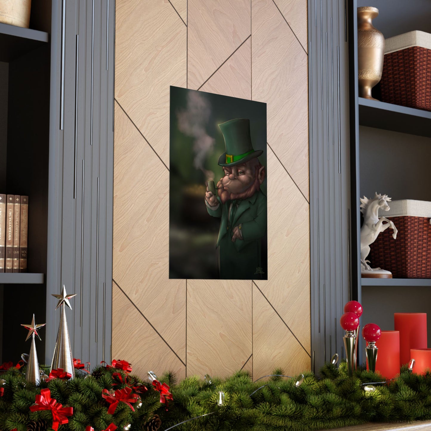 ChadwickArt Leprechaun Hollow Premium Matte Vertical Posters