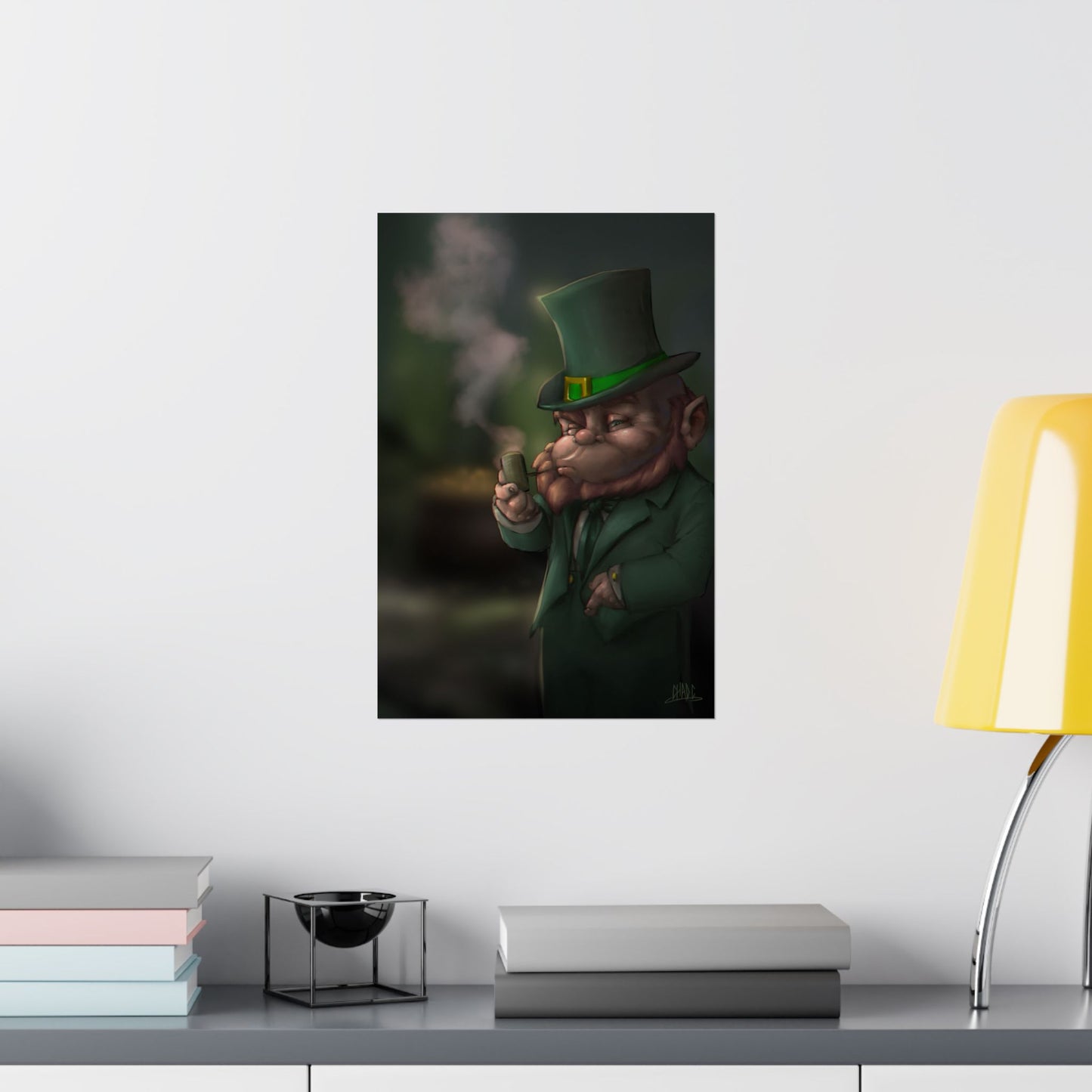 ChadwickArt Leprechaun Hollow Premium Matte Vertical Posters