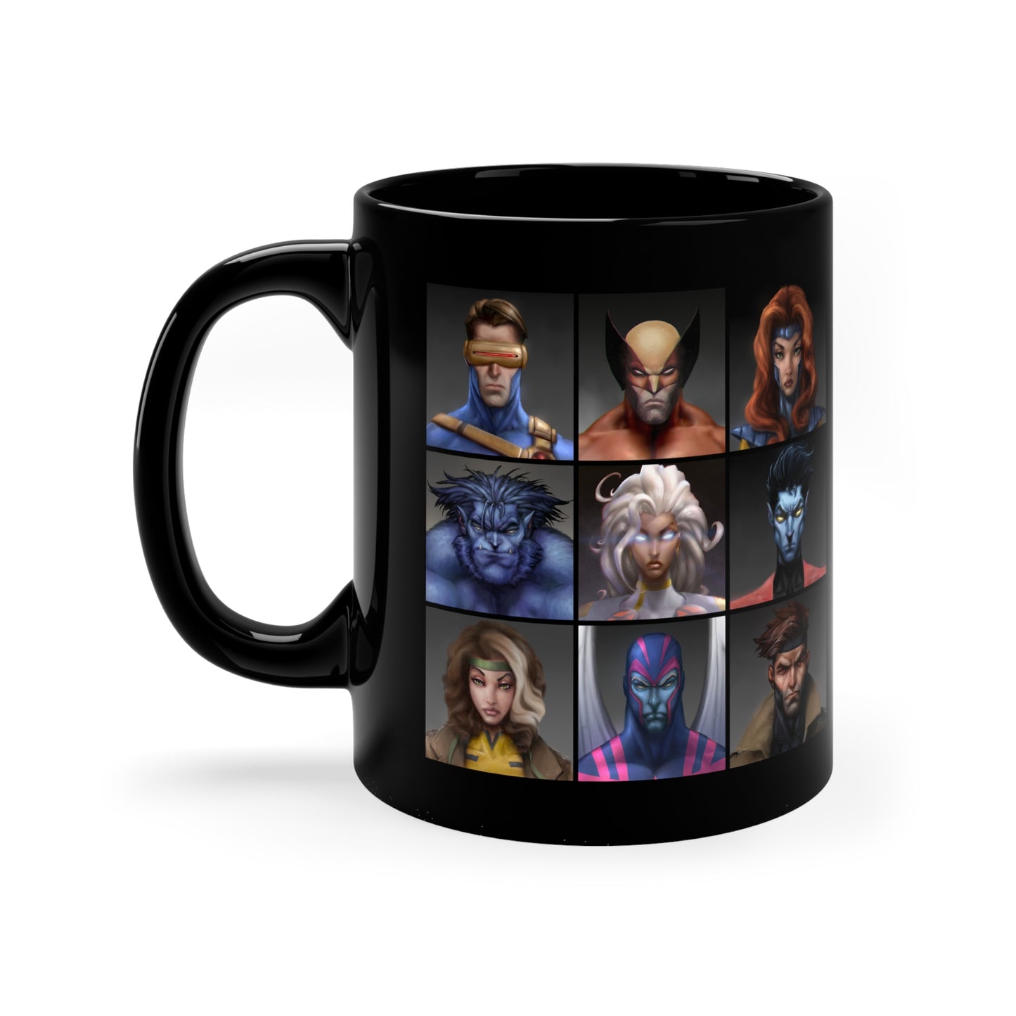 ChadwickArt Heroes Grid Ceramic Mug 11oz