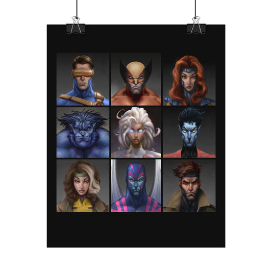 ChadwickArt XM Matte Paper Poster (square)