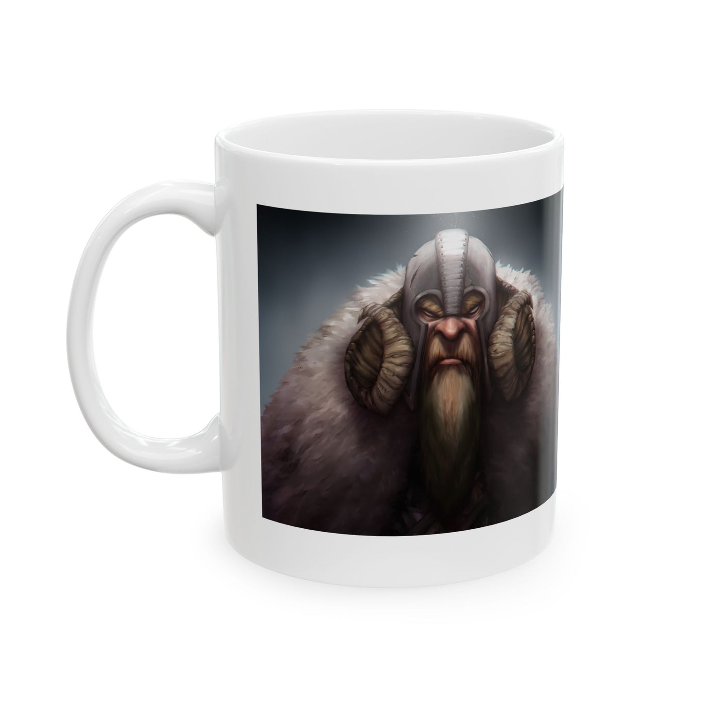 ChadwickArt Viking Dwarf Ceramic Mug 11oz