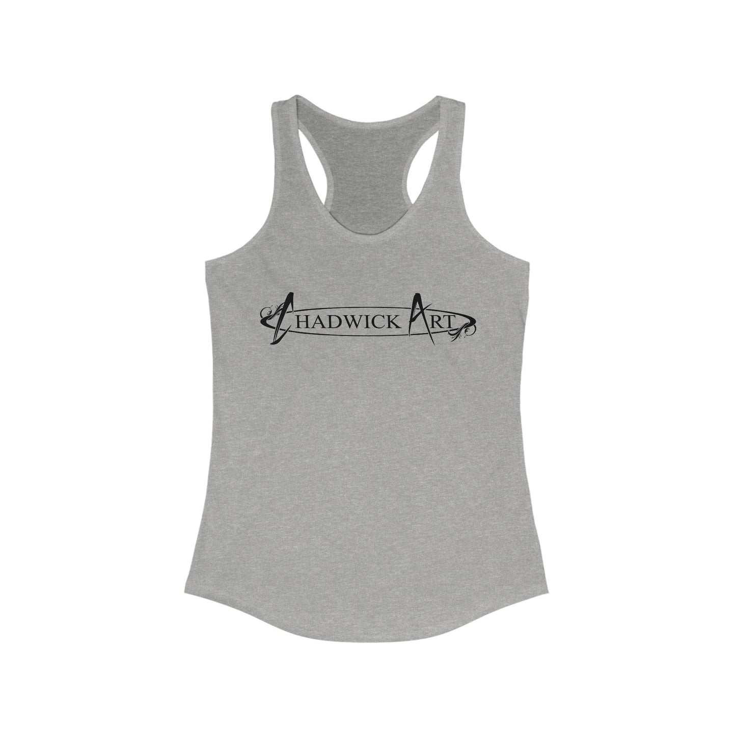 ChadwickArt Logo Women's Ideal Racerback Tank
