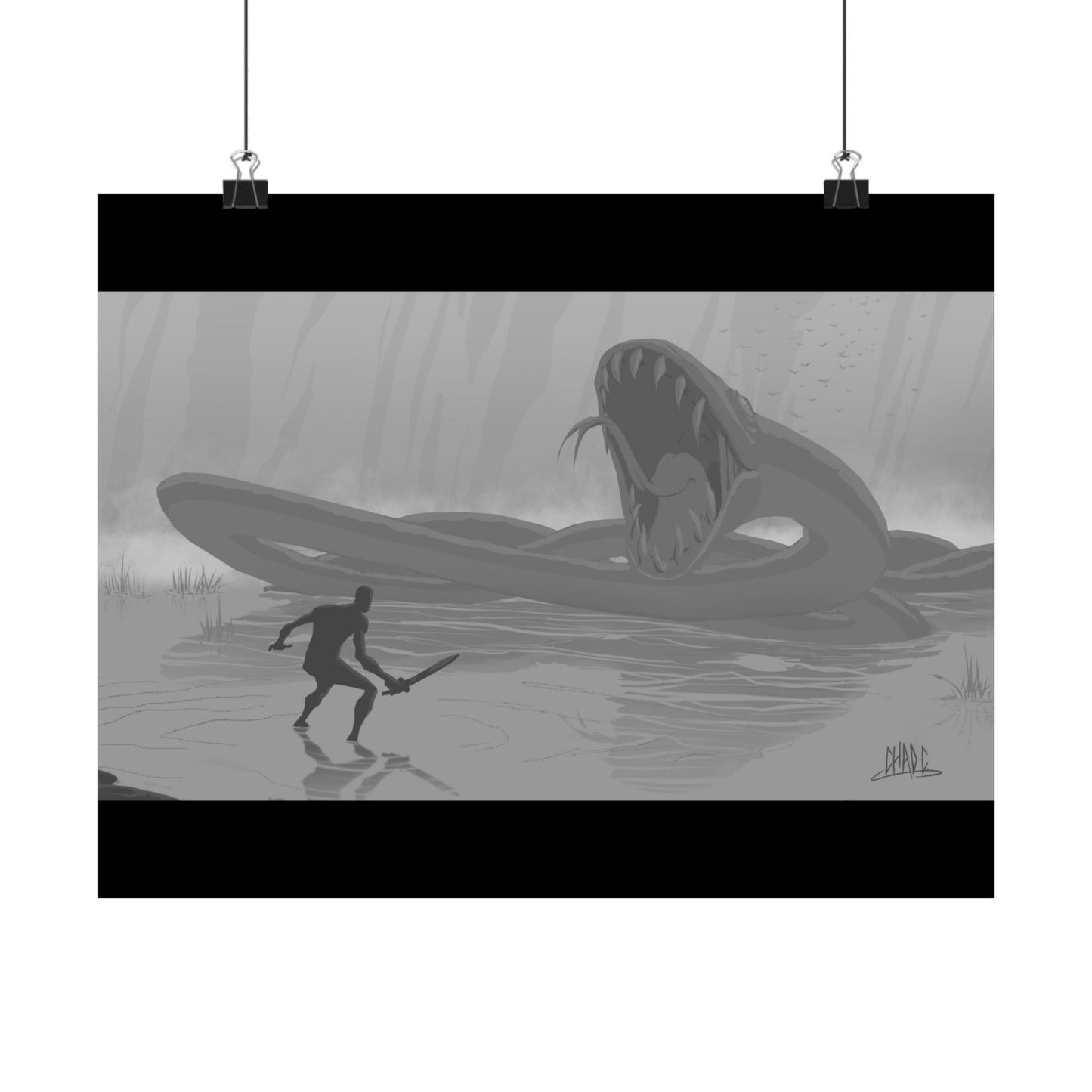 ChadwickArt Hero vs Serpent Premium Matte horizontal posters