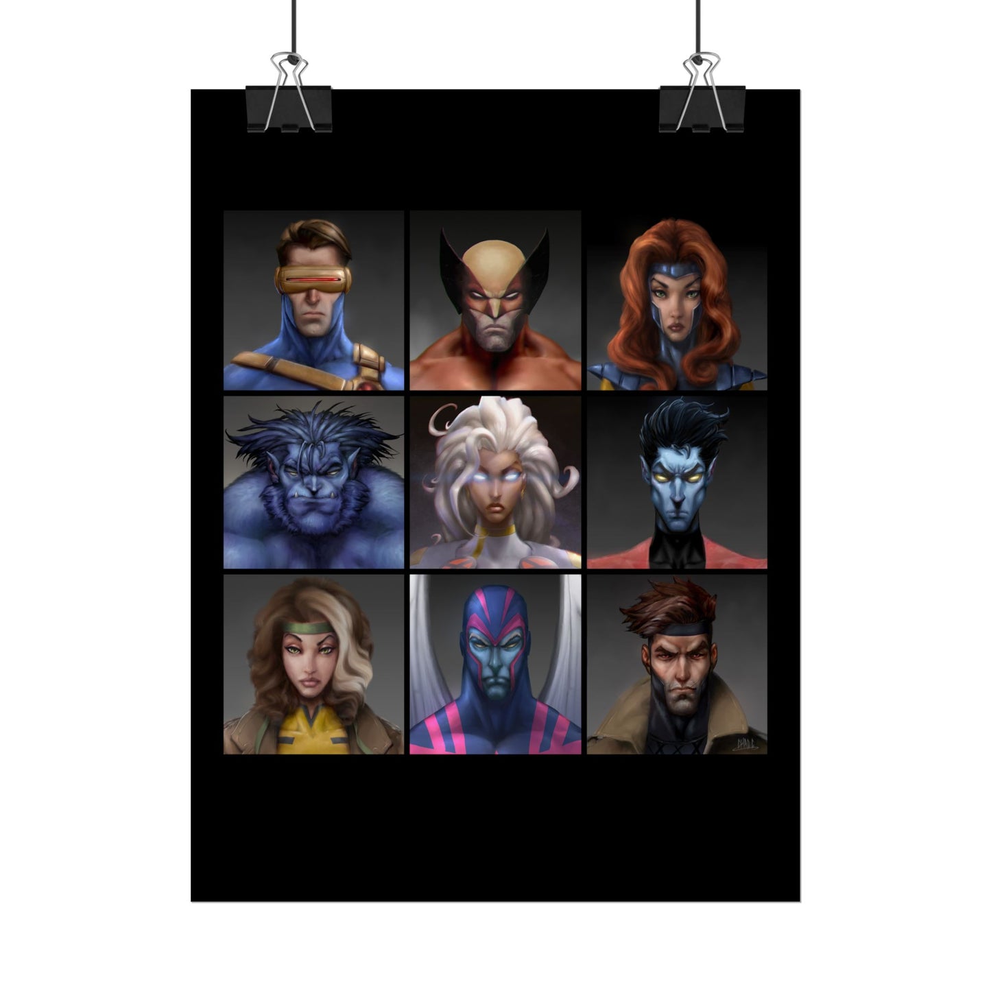 ChadwickArt XM Matte Paper Poster (square)