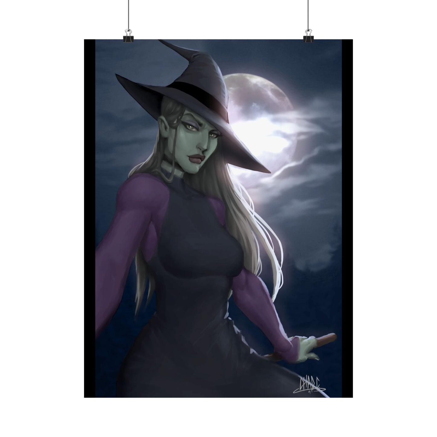 ChadwickArt La Sorcière Premium Matte Vertical Posters