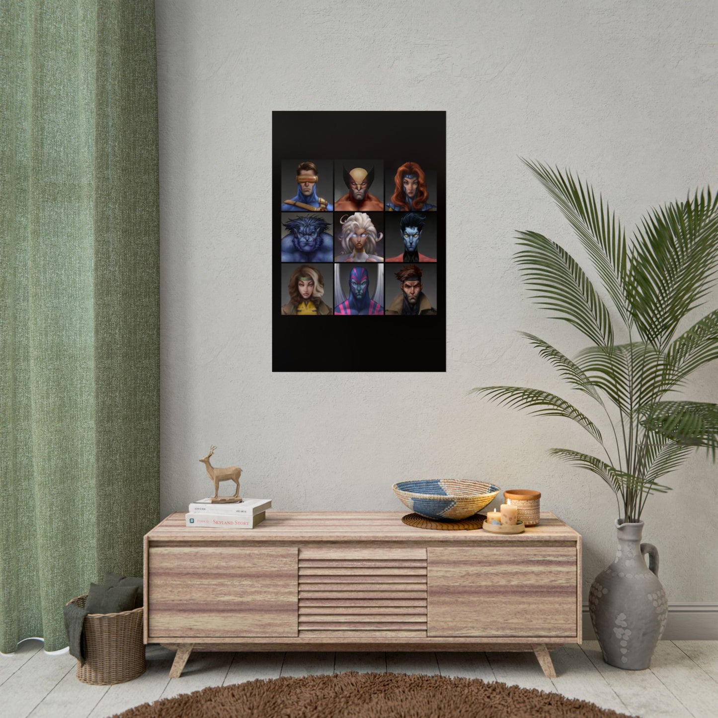 ChadwickArt XM Matte Paper Poster (square)