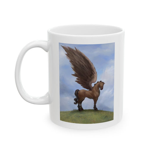 ChadwickArt Pegasus Ceramic Mug 11oz