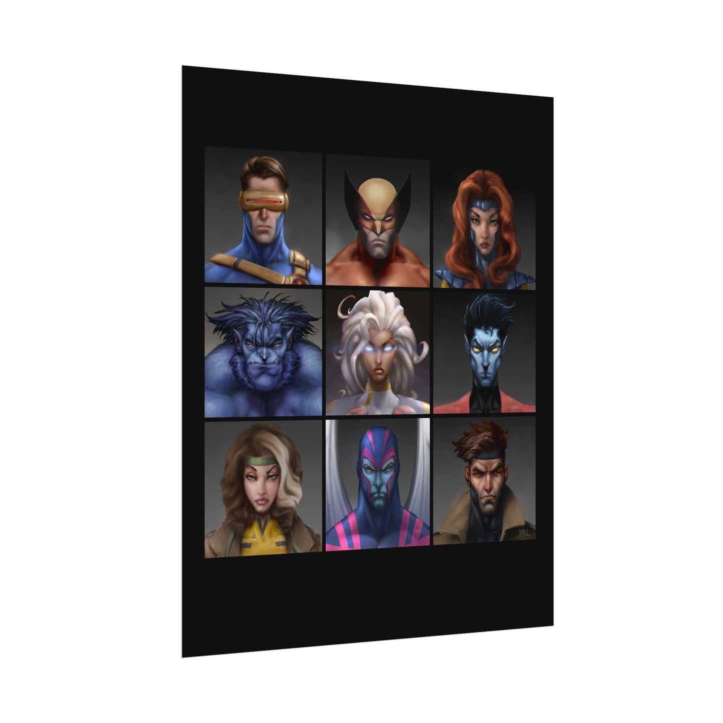 ChadwickArt XM Matte Paper Poster (square)