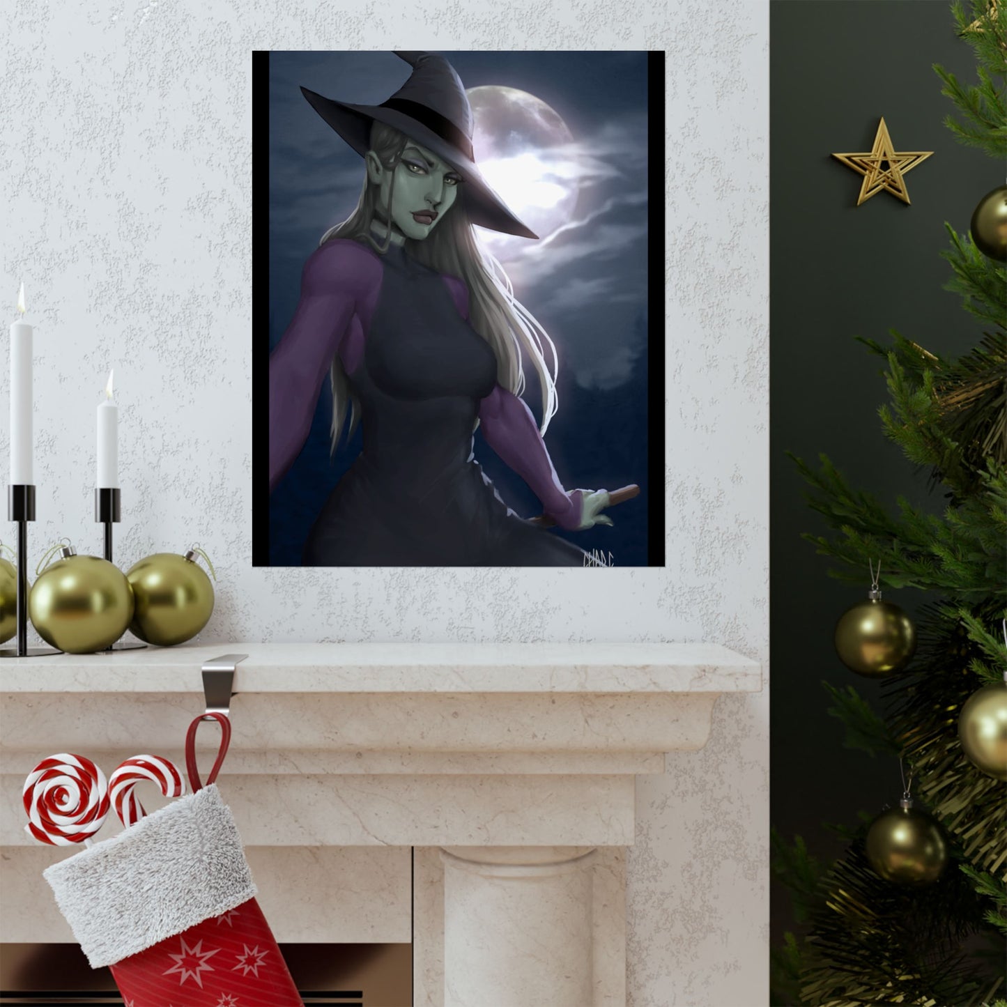 ChadwickArt La Sorcière Premium Matte Vertical Posters