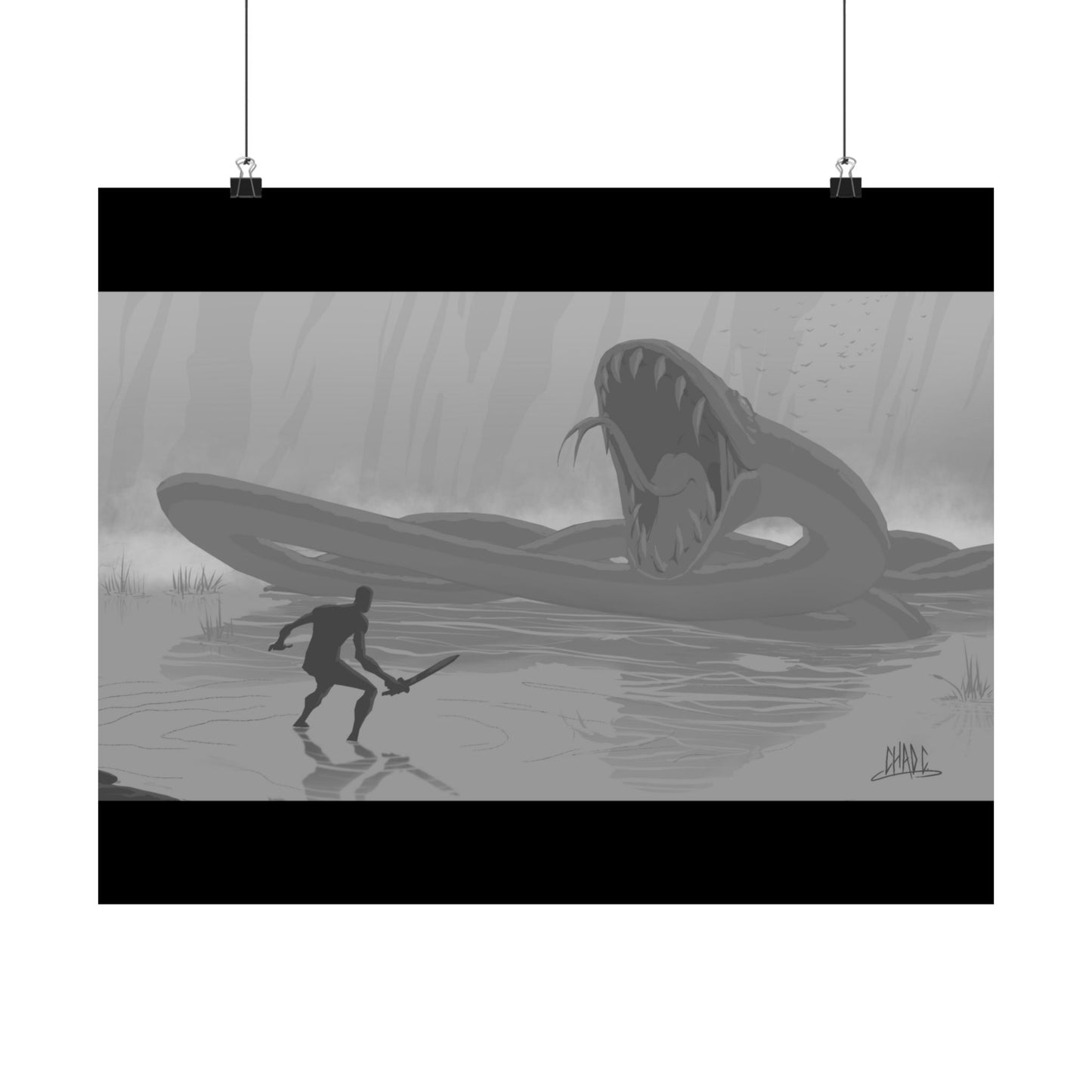 ChadwickArt Hero vs Serpent Premium Matte horizontal posters