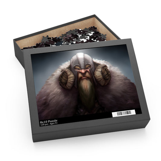 ChadwickArt Viking Dwarf Puzzle (120, 252, 500-Piece)